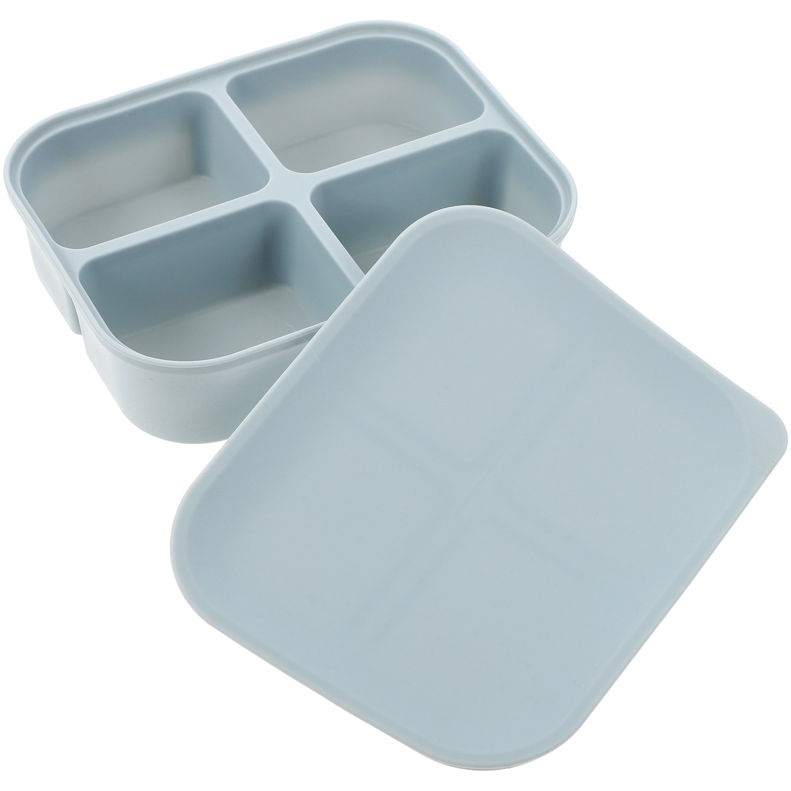 Meal Prep Snacks For Toddlers - Silicone Freezer Food Container Multi-Grid Small
