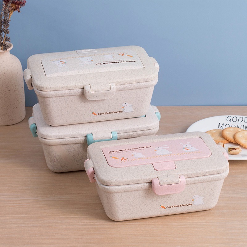 Meal Prep Diet - Eco-Friendly Wheat Straw Meal Prep Container