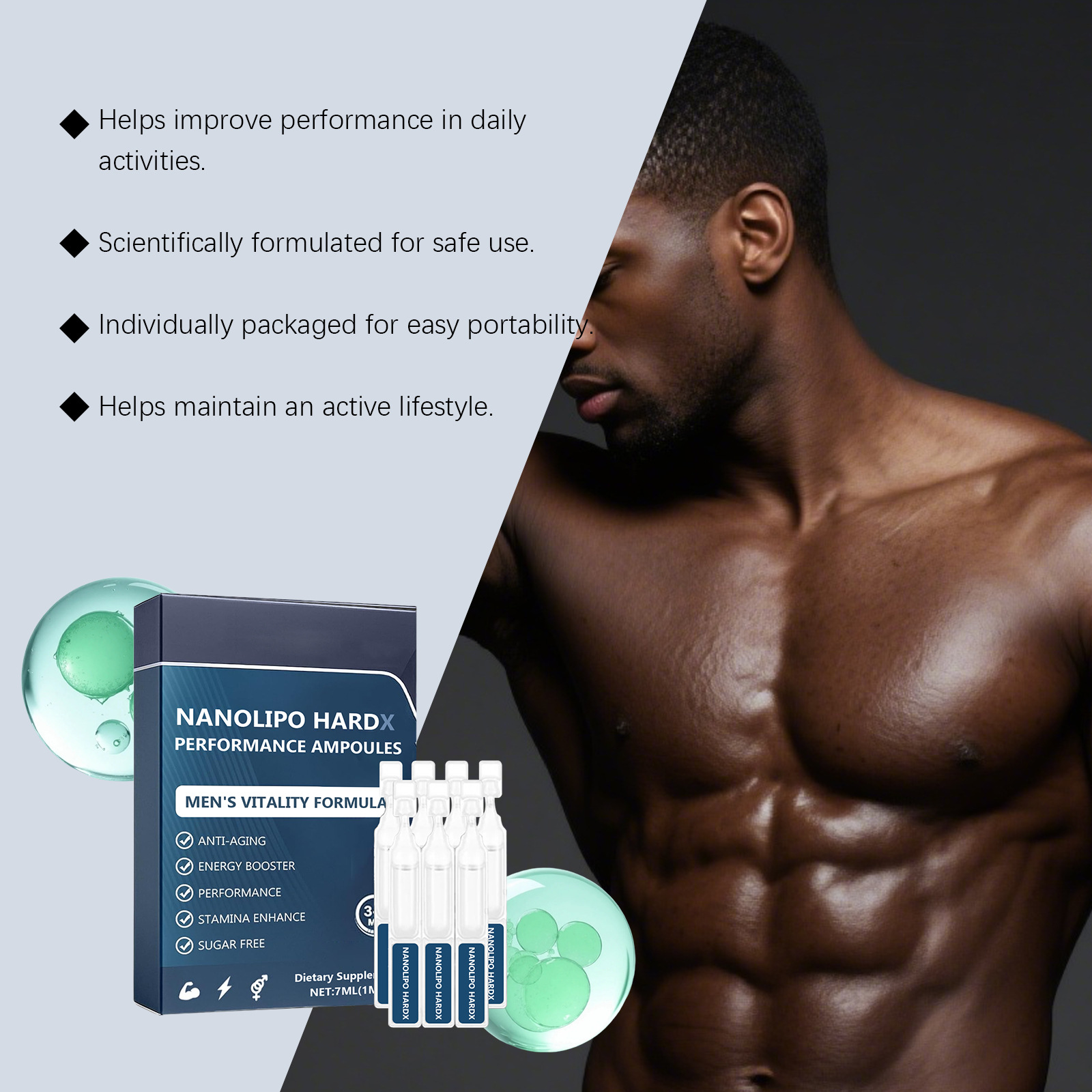 Men's Enhancement Drops Suppor - Meal Prep For Weight Loss review and price