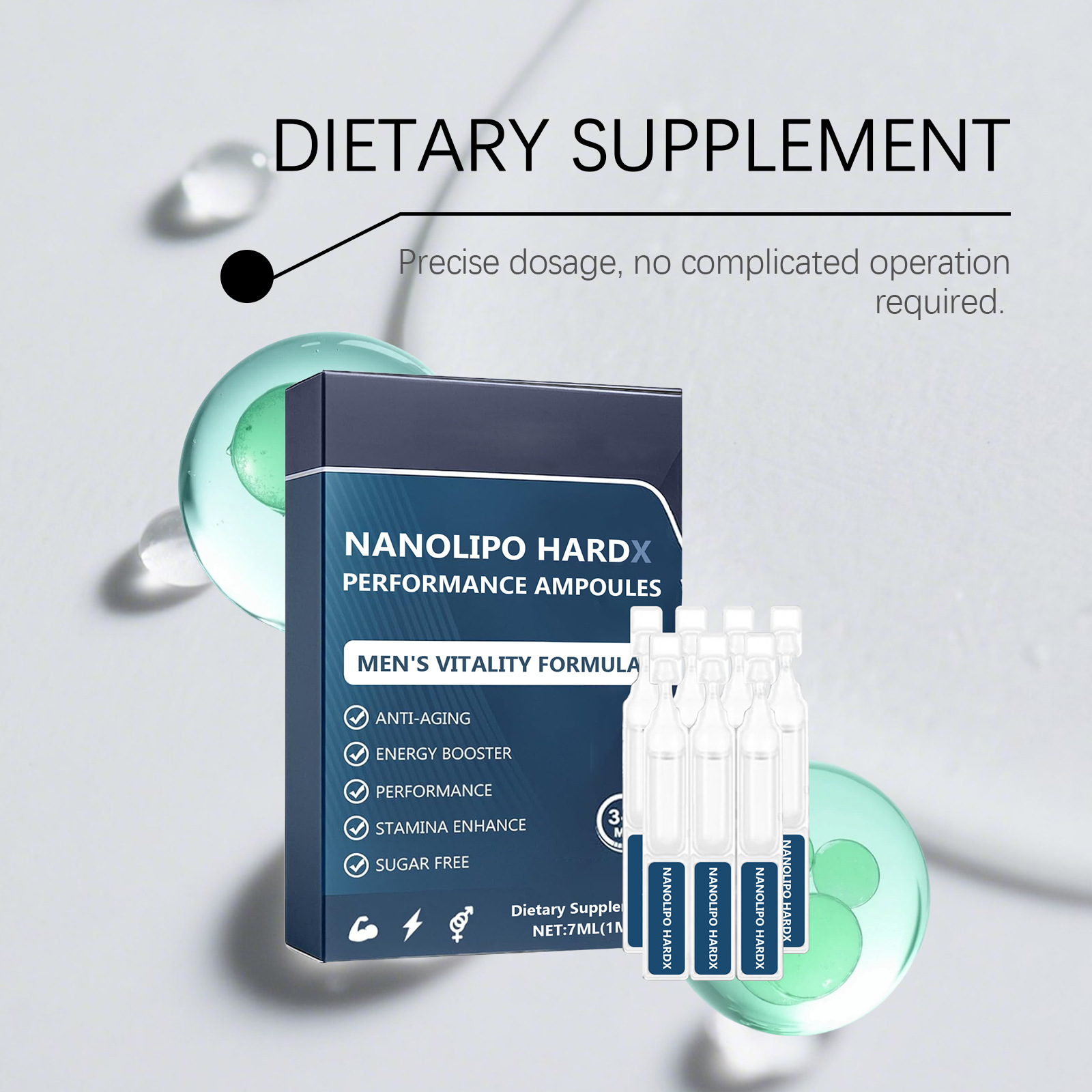 Men's Enhancement Drops Suppor - Meal Prep For Weight Loss review and price
