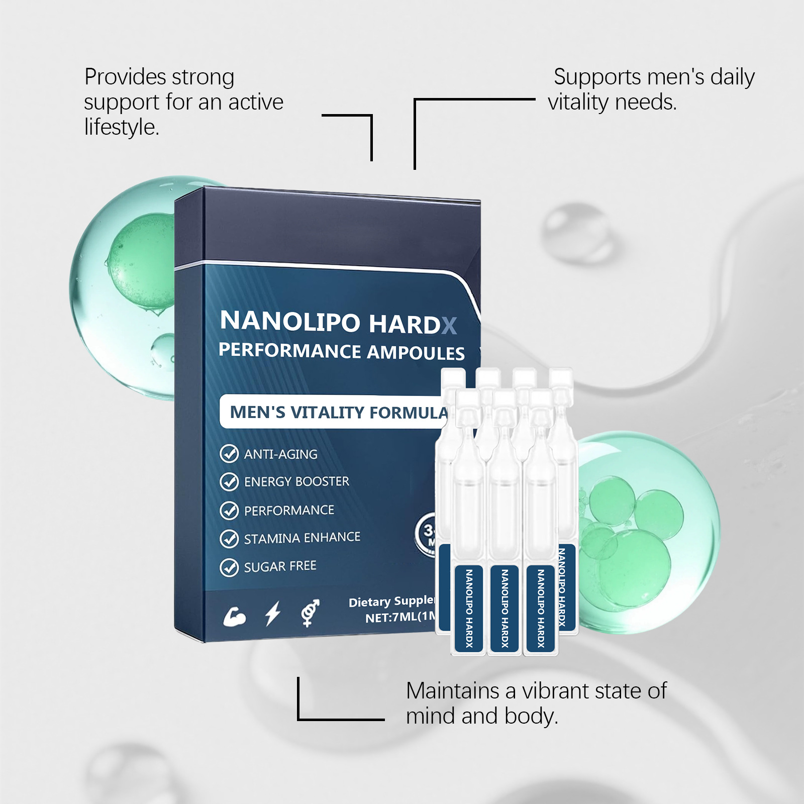 Men's Enhancement Drops Suppor - Meal Prep For Weight Loss review and price