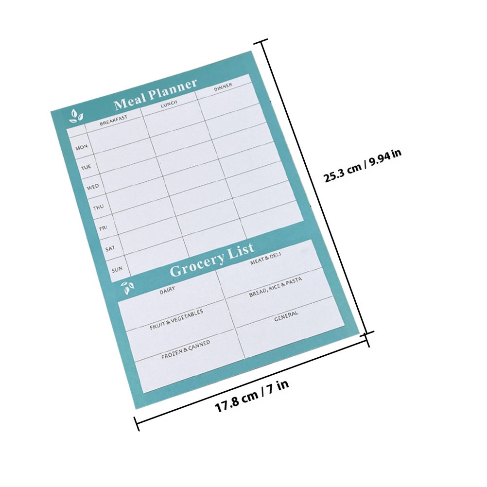 2Pcs Chic Weekly Meal Planning - Meal Prep Weight Loss review and price