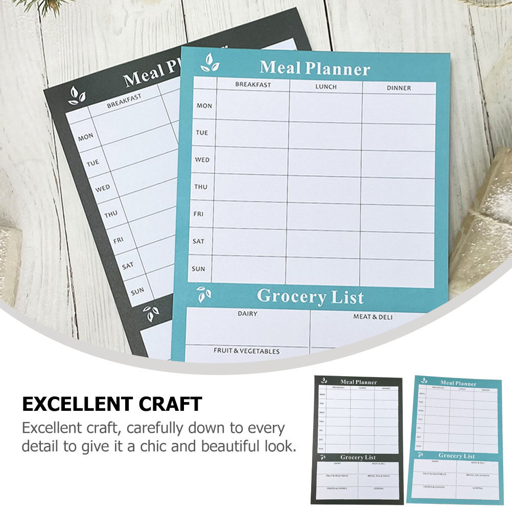 2Pcs Chic Weekly Meal Planning - Meal Prep Weight Loss review and price