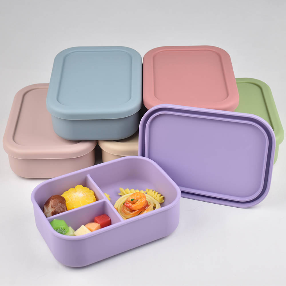 3-Compartment Food Grade Silic - Meal Prep Lunch review and price