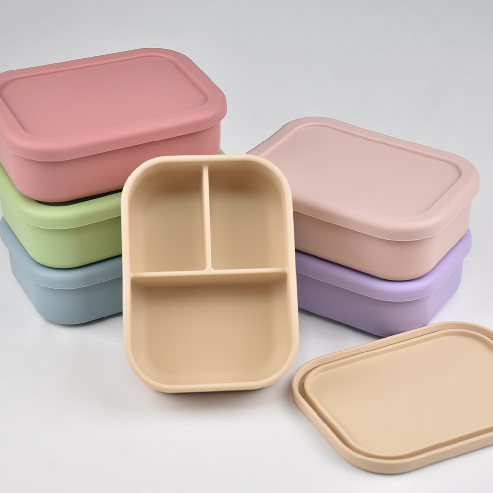 3-Compartment Food Grade Silic - Meal Prep Lunch review and price