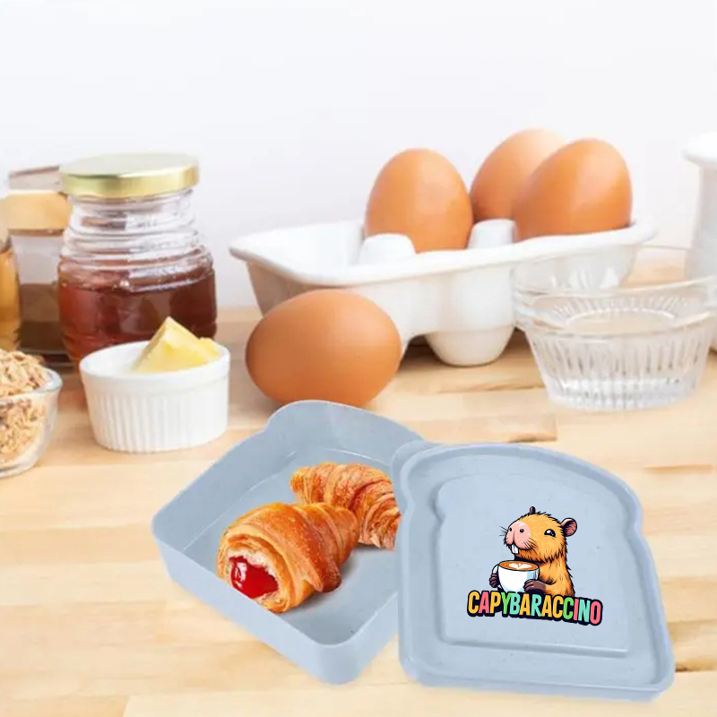 Capybara Sandwich Food Storage - Salad Container Jar review and price