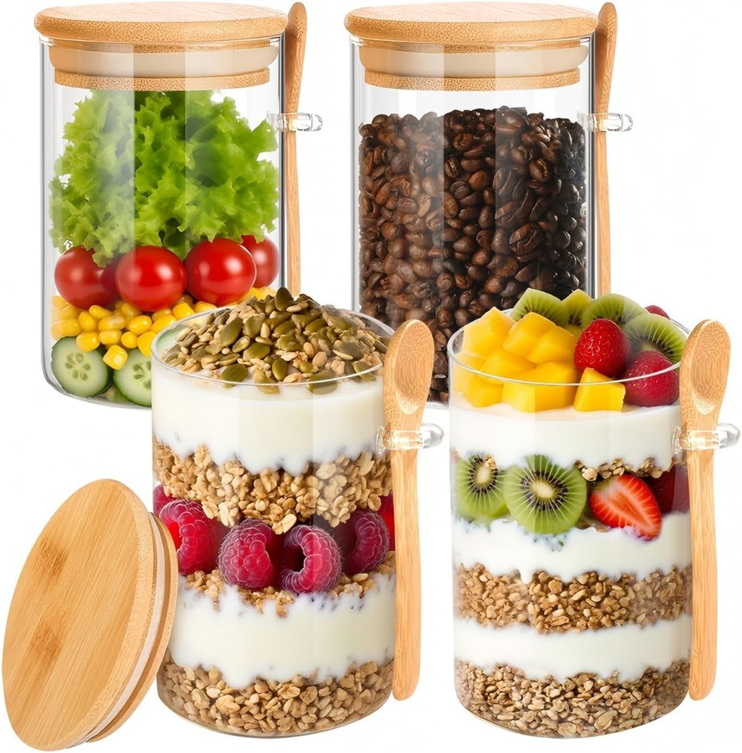 Tyrixma Overnight Oats Contain - Meal Prep Oatmeal review and price