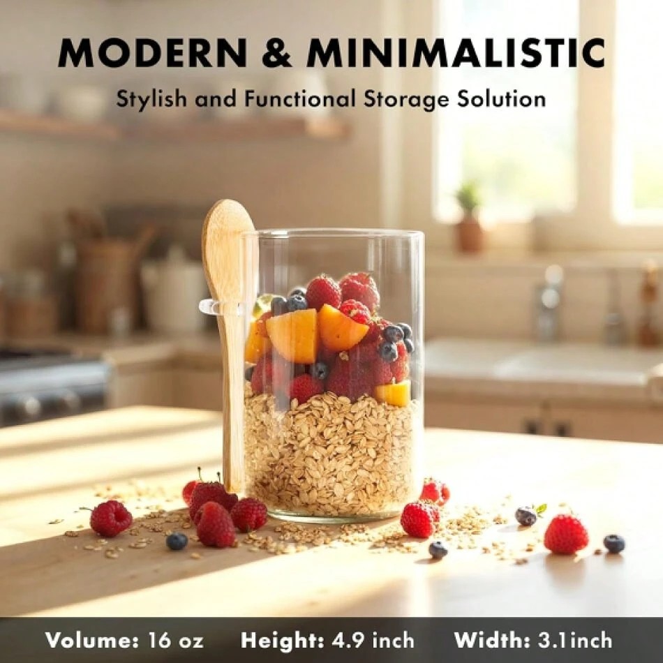 Tyrixma Overnight Oats Contain - Meal Prep Oatmeal review and price