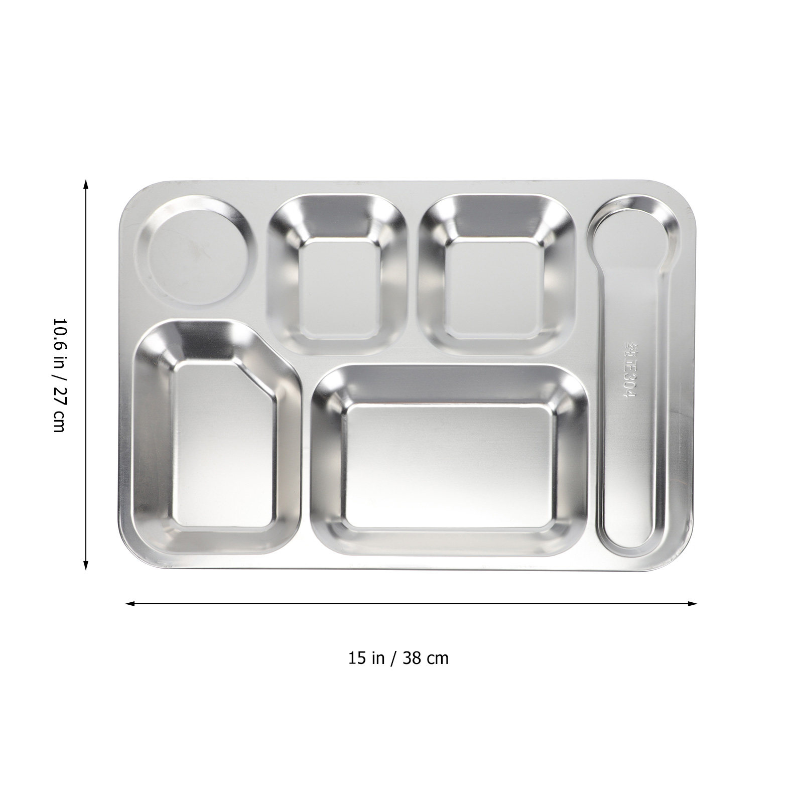 1pc Stainless Steel 6-Compartm - Meal Prep Lunch review and price