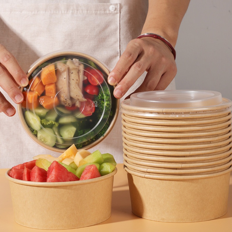 10/20PCS Disposable Kraft Pape - Meal Prep Noodles review and price