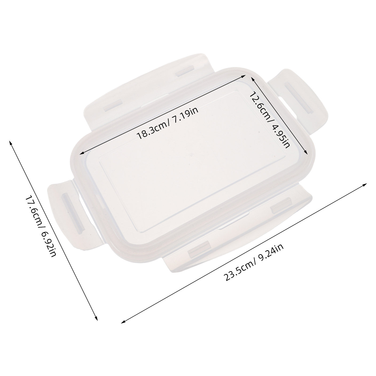 Airtight Rectangle Container L - Meal Prep Glass Containers With Lids review and price