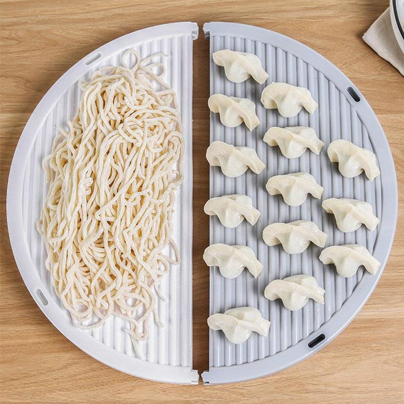 Foldable Dumpling Drying Tray  - Food Prep Mat review and price