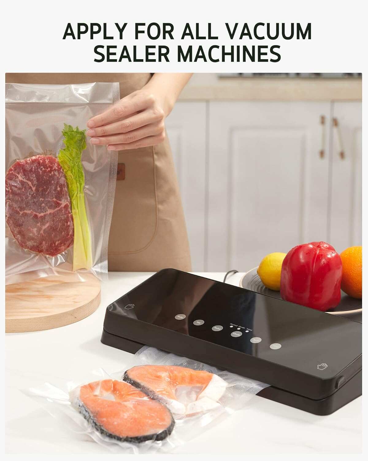 [New Deal] Vacuum Sealer Bags, - Meal Prep Bulking review and price
