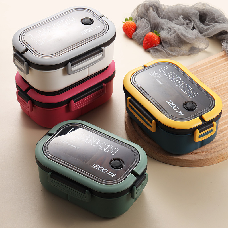 Double-layer Lunch Box Student - Salad Container Jar review and price