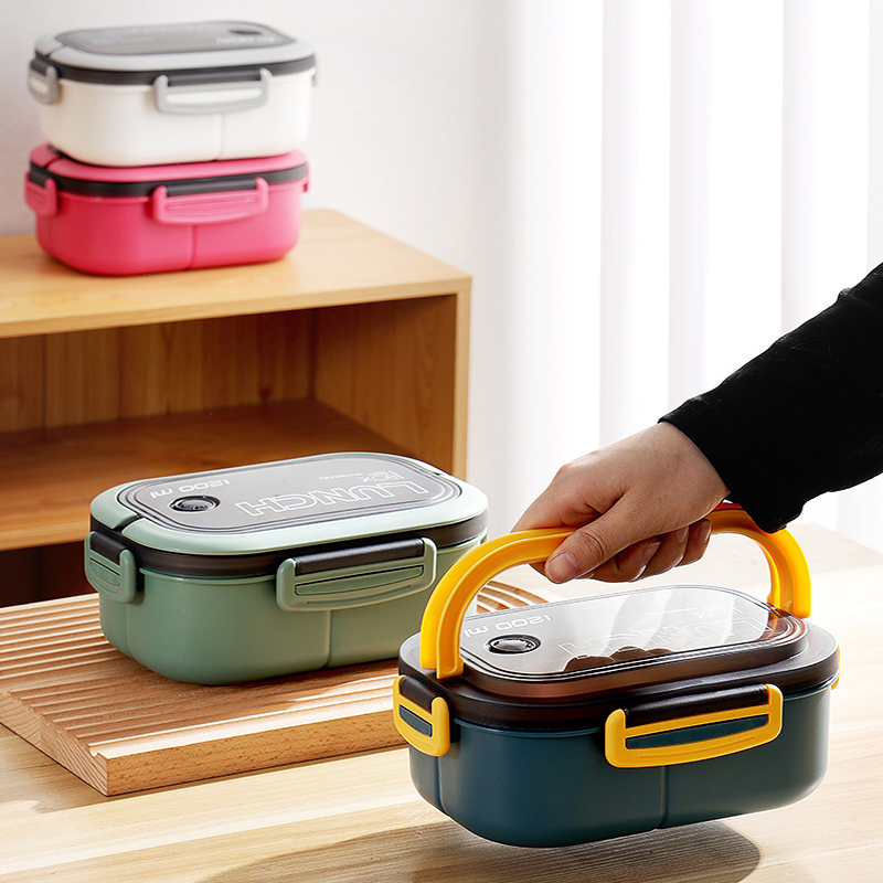 Double-layer Lunch Box Student - Salad Container Jar review and price
