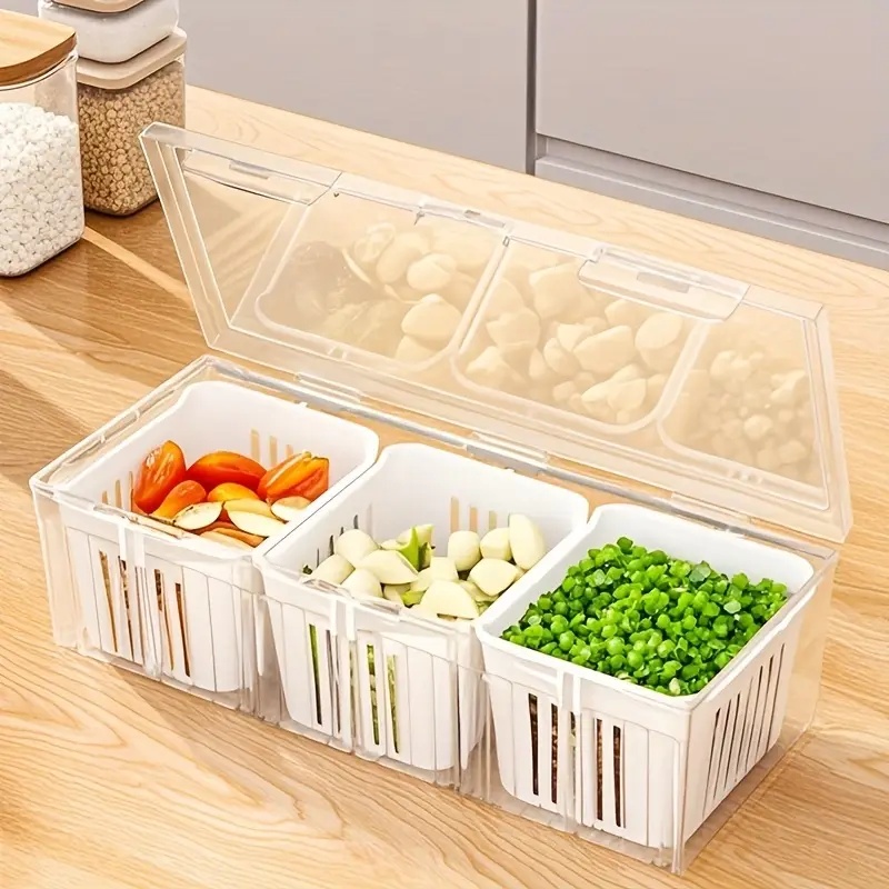 1pc Compartment Food Storage C - Salad Container Jar review and price