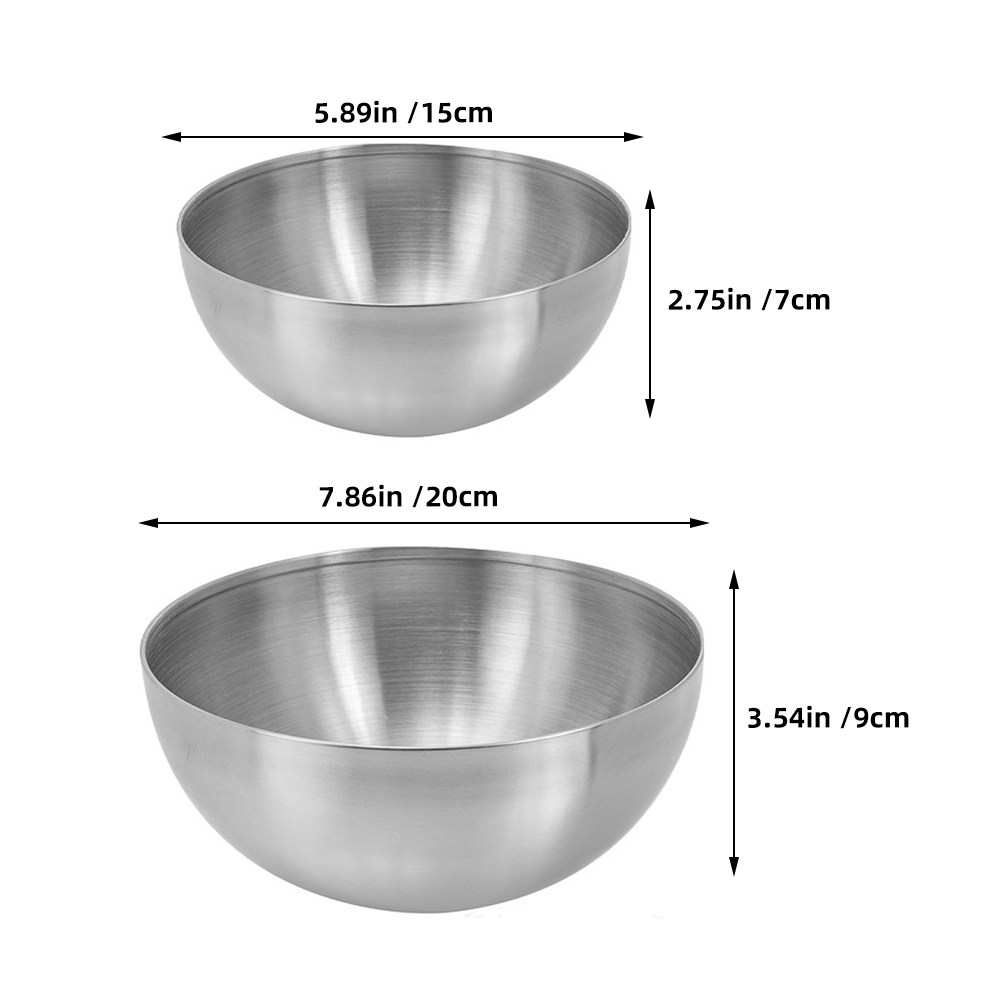 2Pcs Stylish Stainless Steel S - Meal Prep Noodles review and price