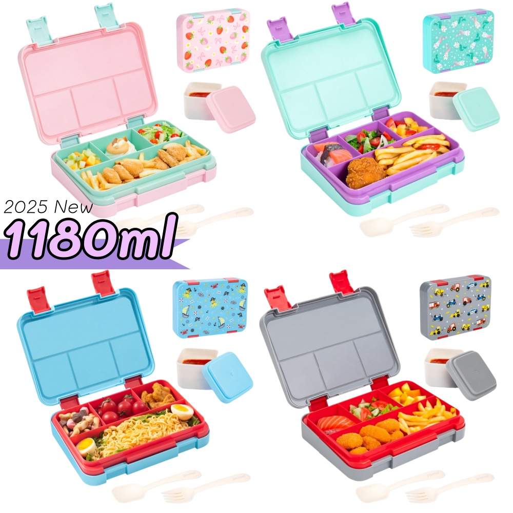 40oz Cartoon Pattern Bento Lun - Meal Prep Lunch review and price