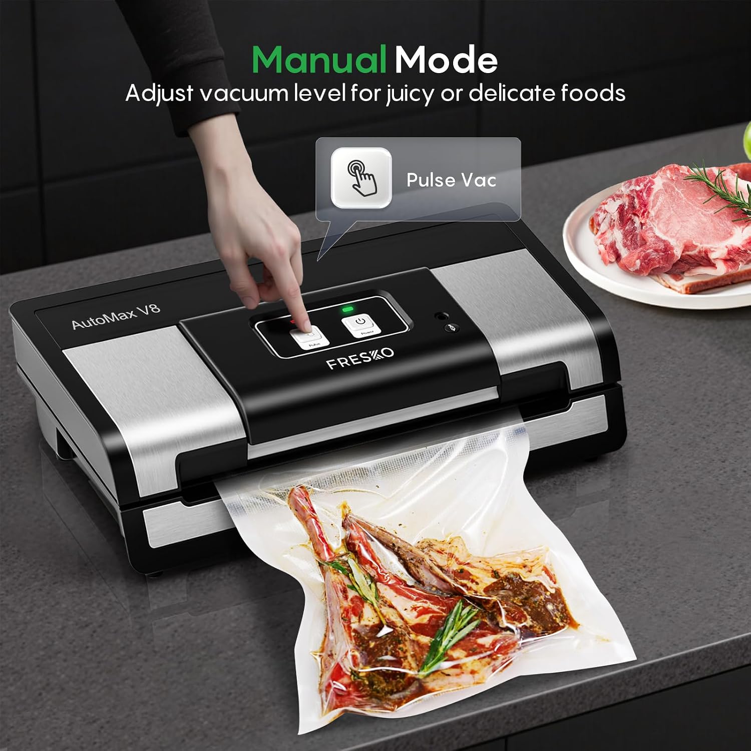 automatic food vacuum sealer h - Meal Prep Bulking review and price