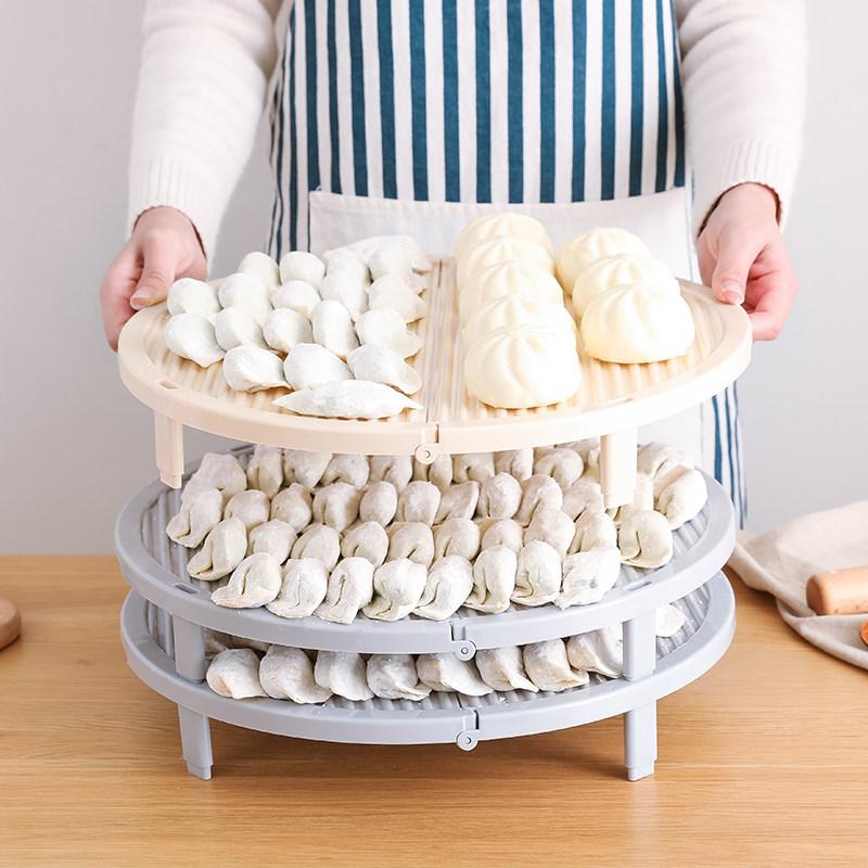 Foldable Dumpling Drying Tray  - Food Prep Mat review and price